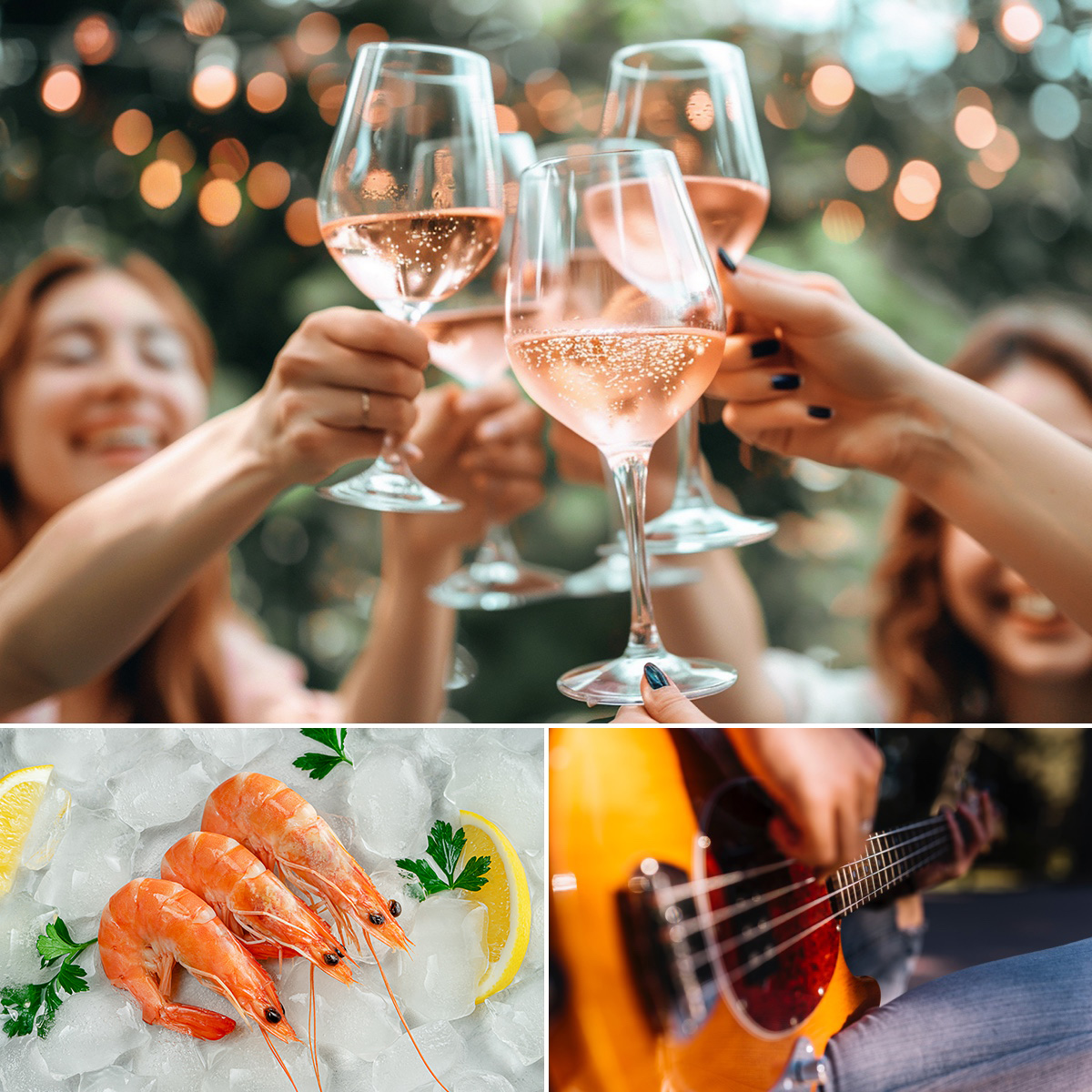 Rejer og Rosé og rigtig god musik i Roskilde